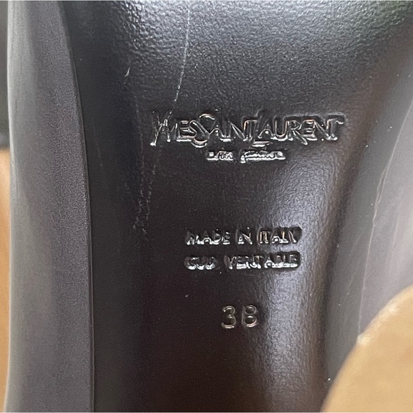 AUTHENTIC YSL OXFORD HEELS - Picture 9 of 11